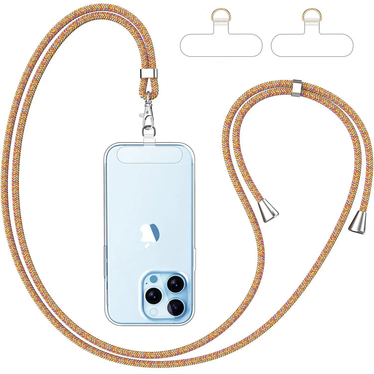 Cordino per cellulare*1, toppa universale*2, adatto a tutti gli smartphone - My Hashtag Shop