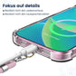 Cordino per cellulare*1, toppa universale*2, adatto a tutti gli smartphone - My Hashtag Shop