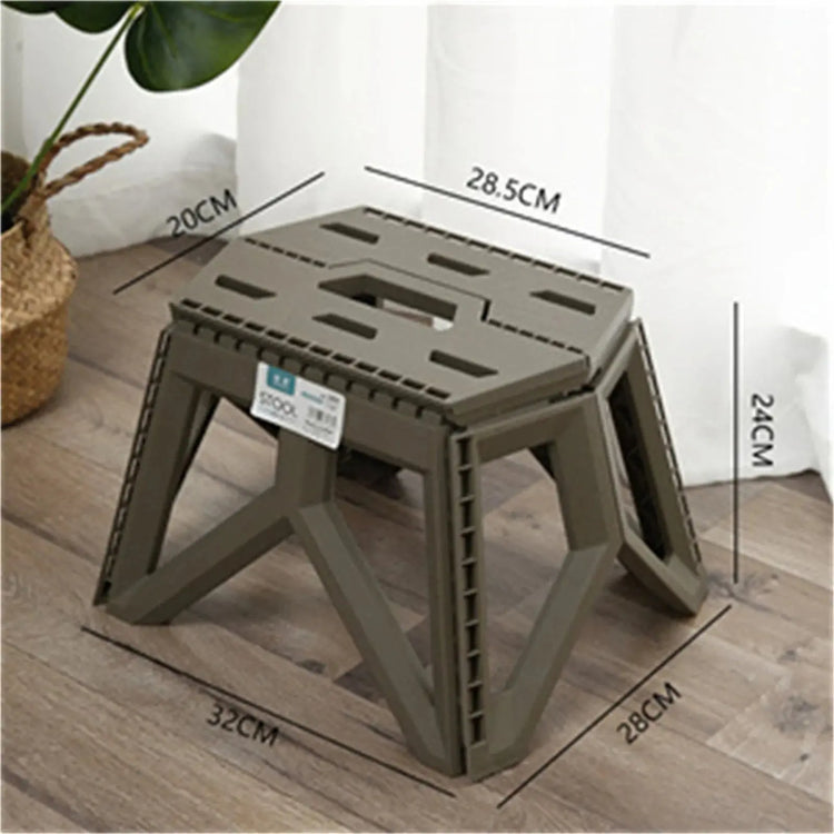 Outdoor Small Stool Portable Folding Stool High Load Bearing Durable Small Chair Fishing Stool Beach Stool Camping Stool - HASHTAG