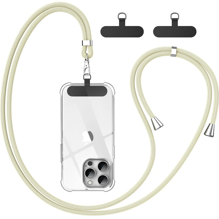 Cordino per cellulare*1, toppa universale*2, adatto a tutti gli smartphone - My Hashtag Shop