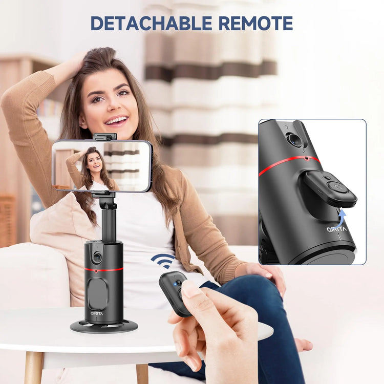 Treppiede con rilevamento automatico del viso senza app - My Hashtag Shop