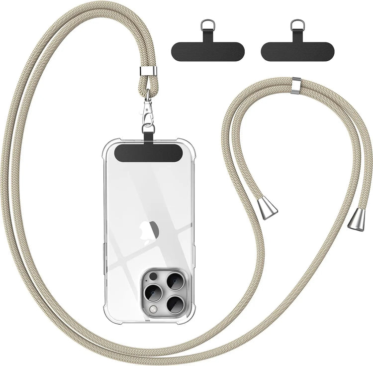 Cordino per cellulare*1, toppa universale*2, adatto a tutti gli smartphone - My Hashtag Shop