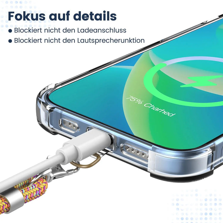 Cordino per cellulare*1, toppa universale*2, adatto a tutti gli smartphone - My Hashtag Shop