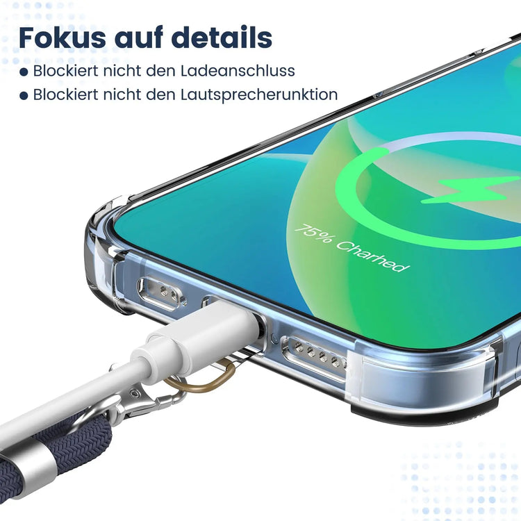 Cordino per cellulare*1, toppa universale*2, adatto a tutti gli smartphone - My Hashtag Shop