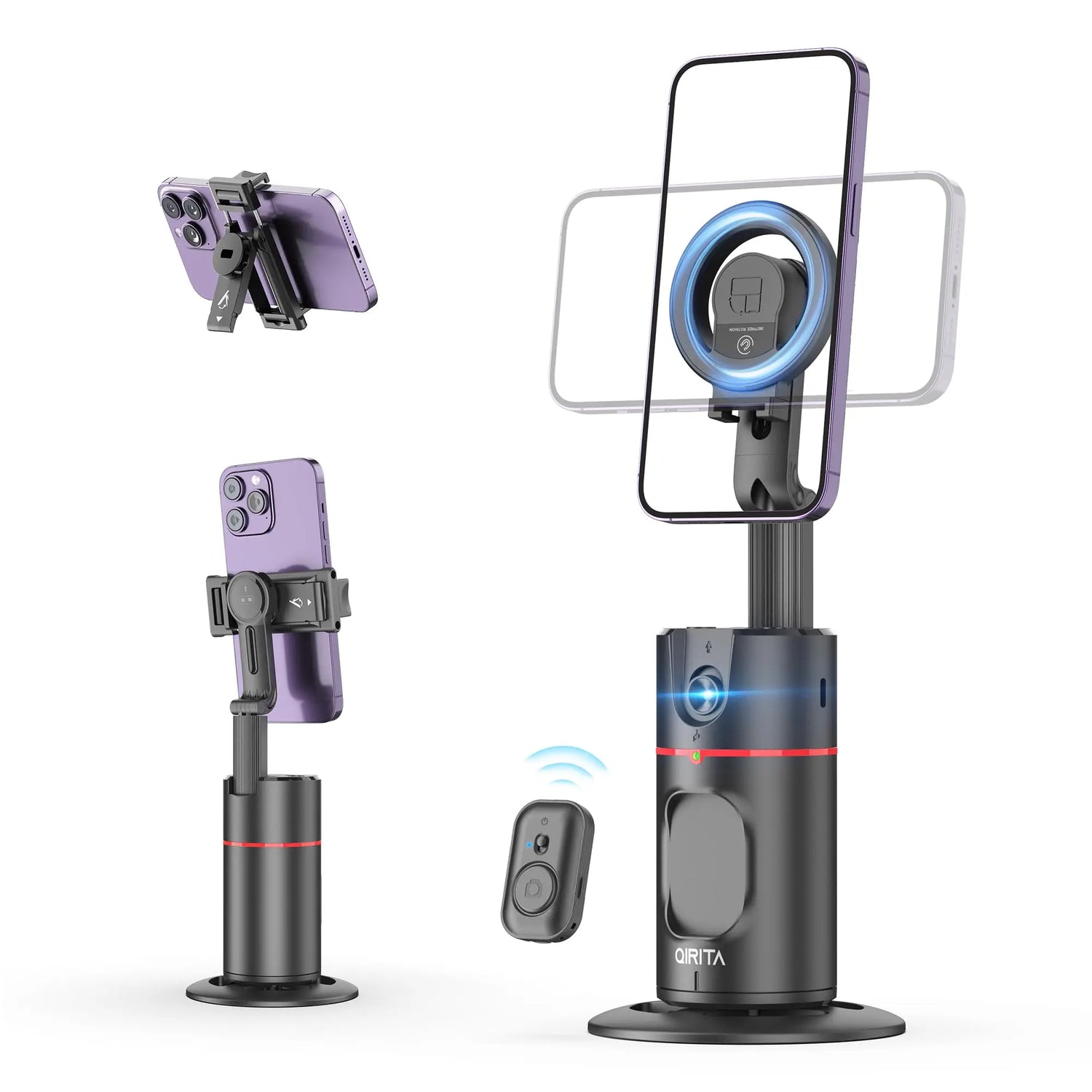 Treppiede con rilevamento automatico del viso senza app - My Hashtag Shop
