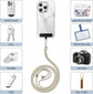 Cordino per cellulare*1, toppa universale*2, adatto a tutti gli smartphone - My Hashtag Shop