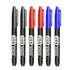 6 PCS Permanent Marker Pen Manga Drawing Markers Black Blue Red Waterproof Ink Sketch Pens Stationery Art School Supplies - HASHTAG