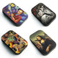 Flip Cap Cigarette Case Rectangle Container Tinplate Box Tobacco Storage Smoking Accessories Jewelry Candy Coin Key Organizer - HASHTAG