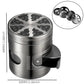 60MM 4 Layers Tobacco Grinder Zinc Alloy Manual Cigarette Tobacco Grinder Smoke Mill  Herbal Herb Spice Mill Grass Smoke Grinder - HASHTAG