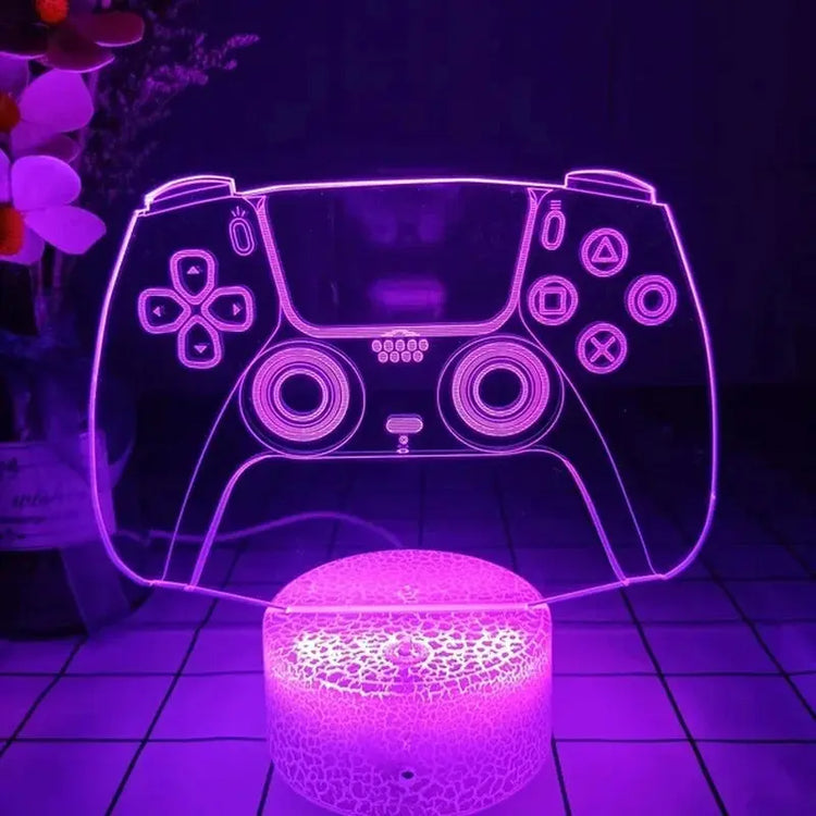 3D LED Gaming Setup RGB Lamp USB Powered Gaming Room Children&