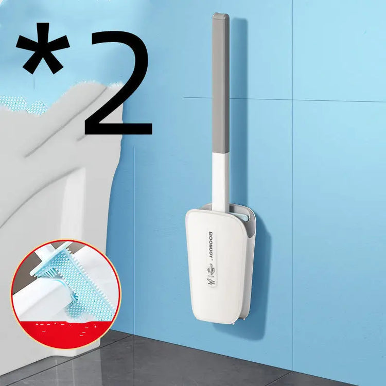 Toilet Brush With Bucket Wall Mounted - HASHTAG
