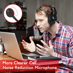 OneOdio Wireless Wireless Headphones + Wired Gaming Headset 2-in-1, Over-Ear Music Hi-Res Sound Computer Gaming Headphones Universal Long Battery Life 110 Hours, Gaming Headphone/headset, Headphones HASHTAG