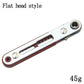 Multifunctional Bidirectional Forward and Reverse Ratchet Screwdriver Elbow Flat Head Wrench Cross Screwdriver Slotted Tool - HASHTAG