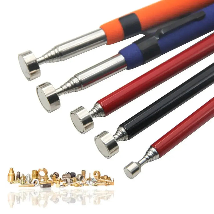 Magnetic Retractable Pickup Suction Iron Rod Portable Multifunctional Extractor Pen Clip Automotive Repair Tools - HASHTAG