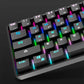 Tastiera wireless Bluetooth con tasti PBT colorati e tastiera meccanica