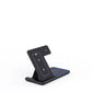 15W 3 In 1 LED Fast Wireless Charger Stand Foldable Charging Station For Smart Phone 15 14 13 12 11 IWatch 9 8 7 6 5 Airpods Pro HASHTAG