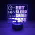 3D LED Gaming Setup RGB Lamp USB Powered Gaming Room Children&