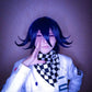 Danganronpa V3 Kokichi Oma Cosplay Costume President Oma Cosplay Wig Cloak Hat Halloween Carnival Party Uniforms Costumes Wigs