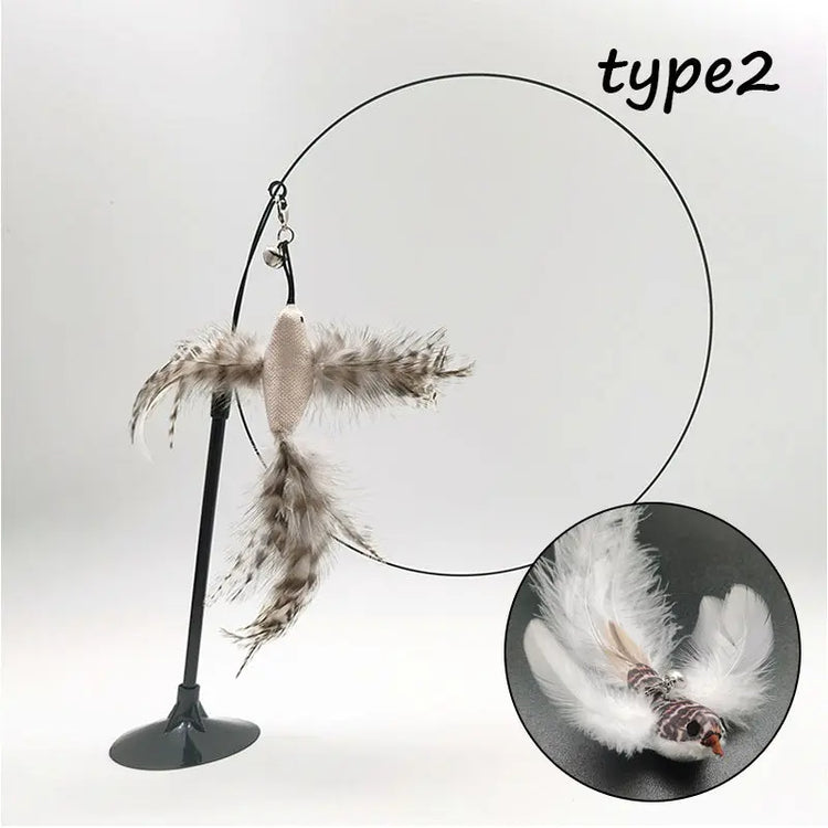 Detachable Wire Rod Sucker Cat Stick AliExpress