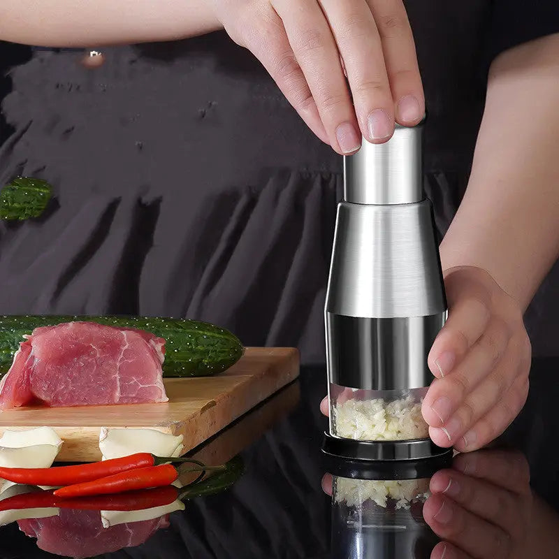 Garlic Crusher Onion Chopper Multipeler Vegetables Chopper Manual Garlic Press Machine Garlic Squeezer Kitchen Gadget AliExpress