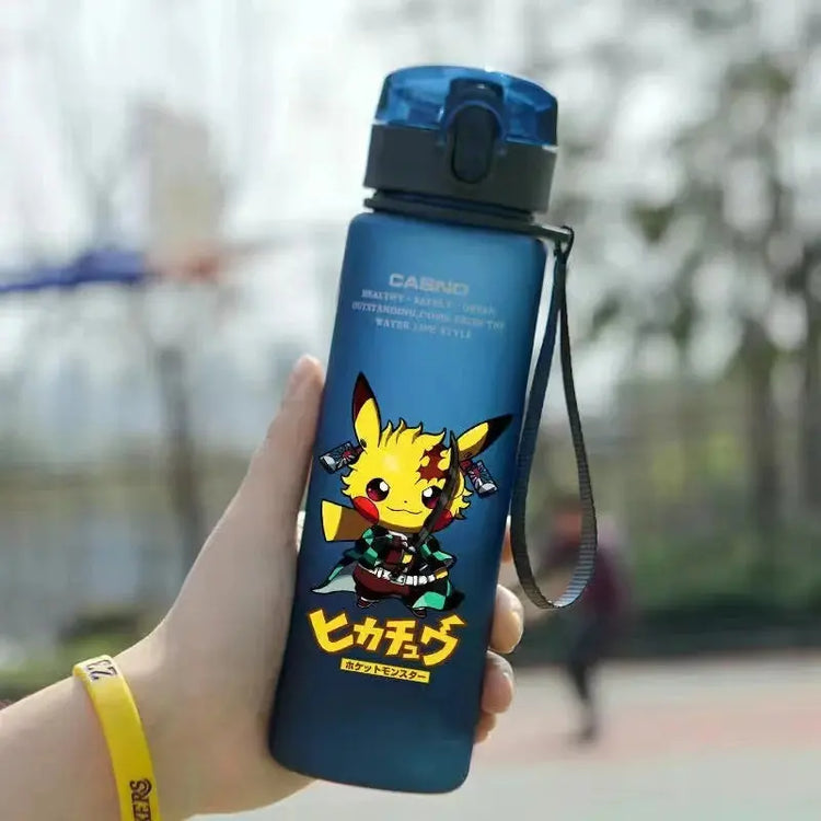 Pokemon 560ML Water Cup Anime Portable Children&