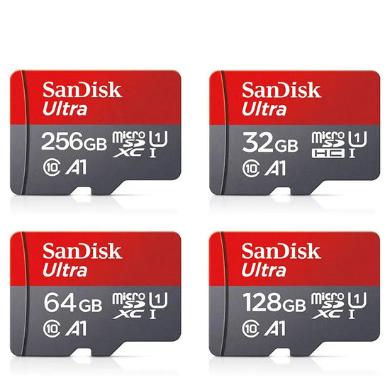 100% Original SanDisk Micro tf SD Card Class 10 TF Card 32GB 64GB 128GB Memory Card for Phone Tablet Flash Card