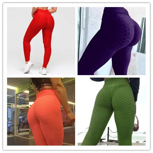 Booty Lifting Anti Cellulite Scrunch Leggings Without Pocket AliExpress