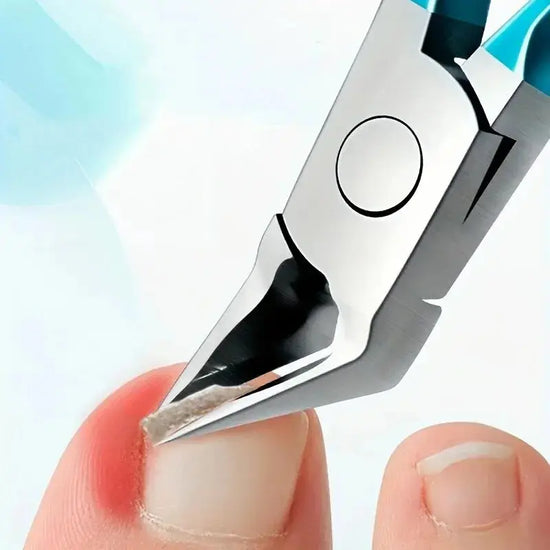 Toe Nail Clipper For Ingrown Or Thick Toenails Toenails Trimmer Professional Podiatrist Toenail Nipper With Stainless Steel Supe HASHTAG