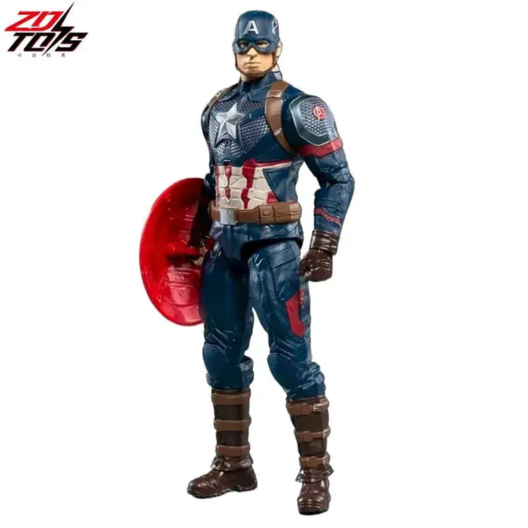 Original ZD Toys Marvel Genuine License Captain America Action Figures Collection Toys Gift Model Ornaments - HASHTAG