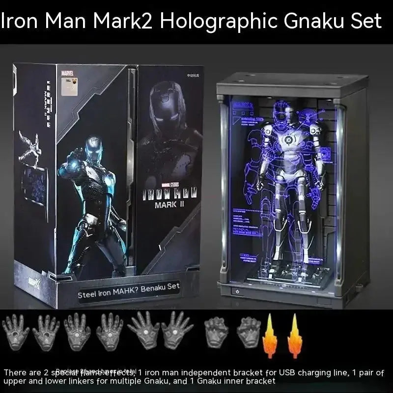 Marvel Iron Man Mk1-7 Mark Hall Action Figure Avengers Tony Of Armor Set Of 1-7 Stark Legends Original Zd Modeldoll Toys Gift - HASHTAG