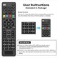 IR Remote Control RCG008 Replacement Universal Remote Control For Sony for Samsung For Panasonic Toshiba For Philips with Light - HASHTAG