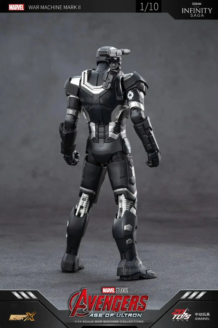 1/10 Original ZD Toys Iron Man MK2 War Machine2.0 MK16 MK11 MK24 MK35 MK47 Tony Stark Collection Model Action Figure Kids Toys - HASHTAG