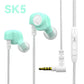 3.5MM Headset Music Earbuds In Ear With Mic Original QKZ AK6 Copper Driver HiFi Wired Earphone Race Sport Headphone Bass Stereo 