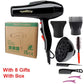 For Hairdresser and Hair Salon Long Wire EU Plug Real 2100W Power Professional Blow Dryer Salon Hair Dryer Hairdryer