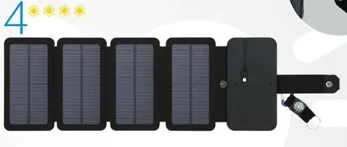 Outdoor Folding Solar Panel Charger Portable 5V 2.1A USB Output Devices Camp Hiking Backpack Travel Power Supply For Smartphones HASHTAG BAR TABACCHI