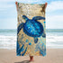 Beach Towel Bonsai Tree Turtle - HASHTAG