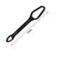 Universal Adjustable Torx Wrench 3-17mm Double-Headed Self-Tightening Glasses Wrench Board for Factory Hand Tools Spanner