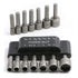 9/14PCS Hexagon Nut Driver Drill Bit Socket Screwdriver Wrench Set Drill Bit Adapter for Electric Screwdriver Handle Tool - HASHTAG