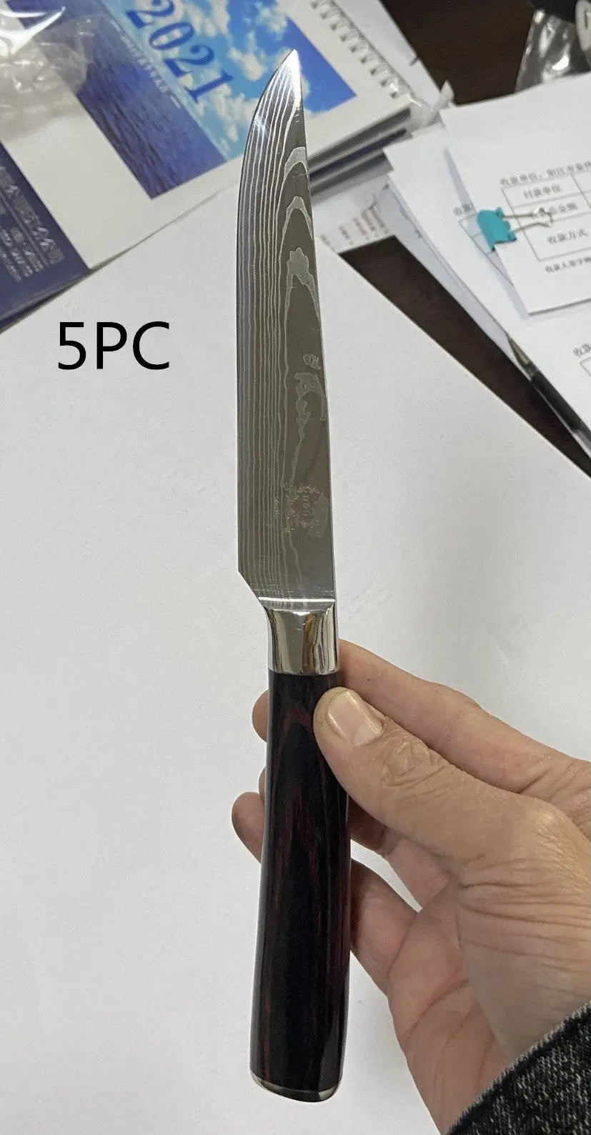 Colore Wooden Handle Steak Knife Stainless Steel Western Cucina Knives Cucina Fruit Knife AliExpress