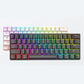Tastiera wireless Bluetooth con tasti PBT colorati e tastiera meccanica