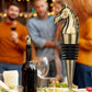 Luxury Horse Head Wine Bottle Stopper Animal-shaped Wine Stopper For Preserving Red Wine, A Kitchen Storage Gift, A Birthday Gift For Universal Wine Preservation Supplies. AliExpress