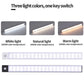 Cabinet Light USB Rechargeable Motion Sensor Led Three Colors In One Lamp For Kitchen Wardrobe Indoor Lighting 10/20/30/40/50cm