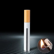 Match Lighter Creative Keychain Pendant Style Metal Waterproof Essential Outdoor Survival Igniter  Gadgets for Men HASHTAG BAR TABACCHI