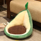 Kawaii Multifunction Plush Fruit Soft Stuffed Cactus Avocado Carrot Pillow Toys Home Office Decor Chair Seat Cushion AliExpress