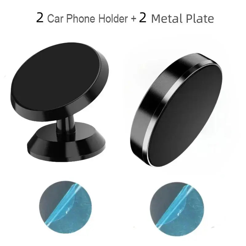 Magnetic Car Phone Holder Universal Magnetic Mount Bracket Stick on Car Dashboard Wall for iPhone Xiaomi Huawei Phone Car Holder HASHTAG