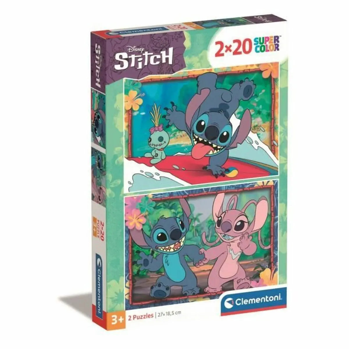 Puzzle Clementoni Stitch 2 Pieces (2 Units)-0