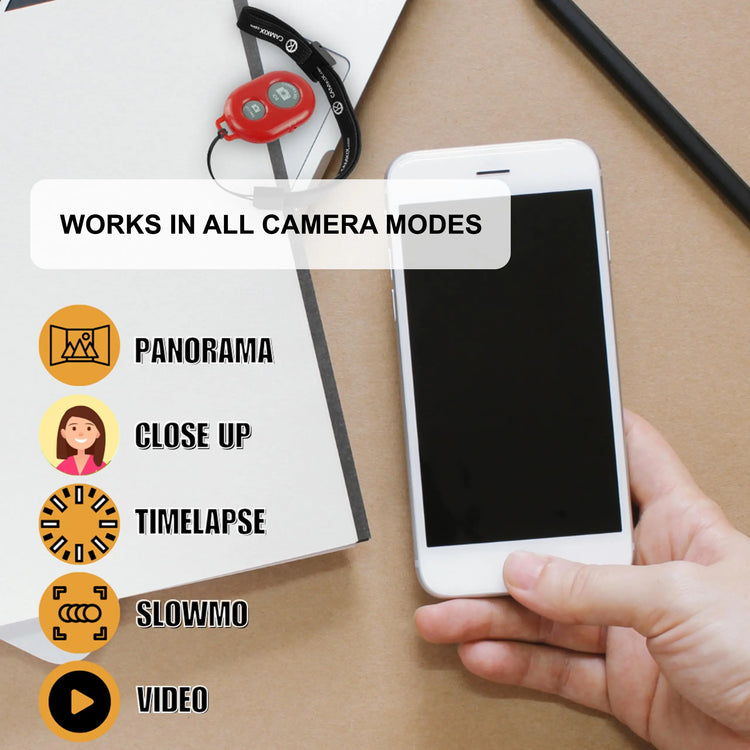 Telecomando Bluetooth wireless CAMKIX per smartphone - My Hashtag Shop