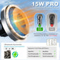 Caricabatterie magnetico wireless per auto MANKIW da 15 W - My Hashtag Shop