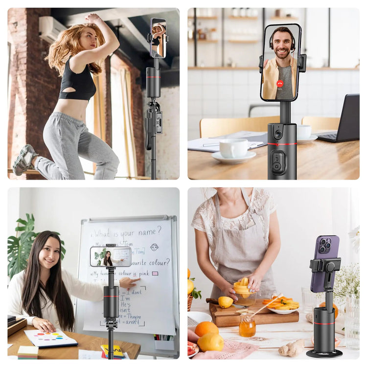 Treppiede con rilevamento automatico del viso senza app - My Hashtag Shop
