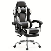 Recliner Executive Chair Ergonomic Gaming Chair Home Office Desk Chair With Wheels High Back Computer Chair With Lift Armrest, Lumbar Support, Headrest HASHTAG
